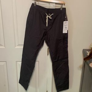 Vuori mens ripstop climber pant charcoal size large NWT